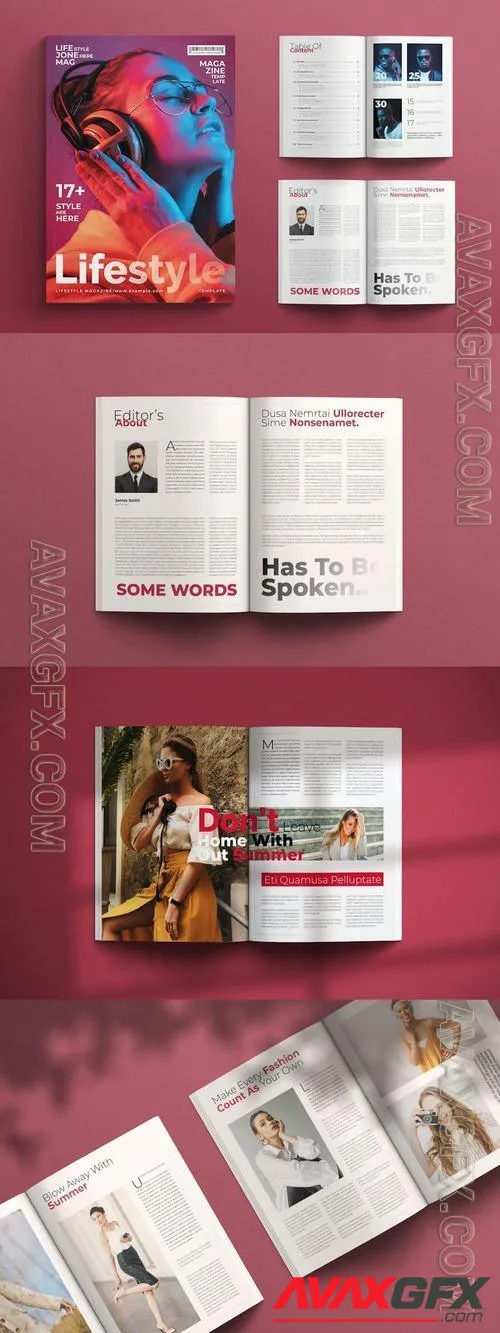 Life Style Magazine Template