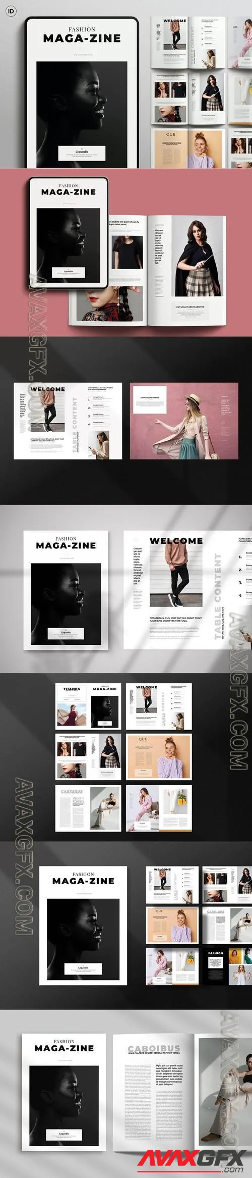 Minimal Magazine Template