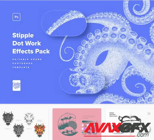 Stipple Dot Work Effects Pack - 92029694