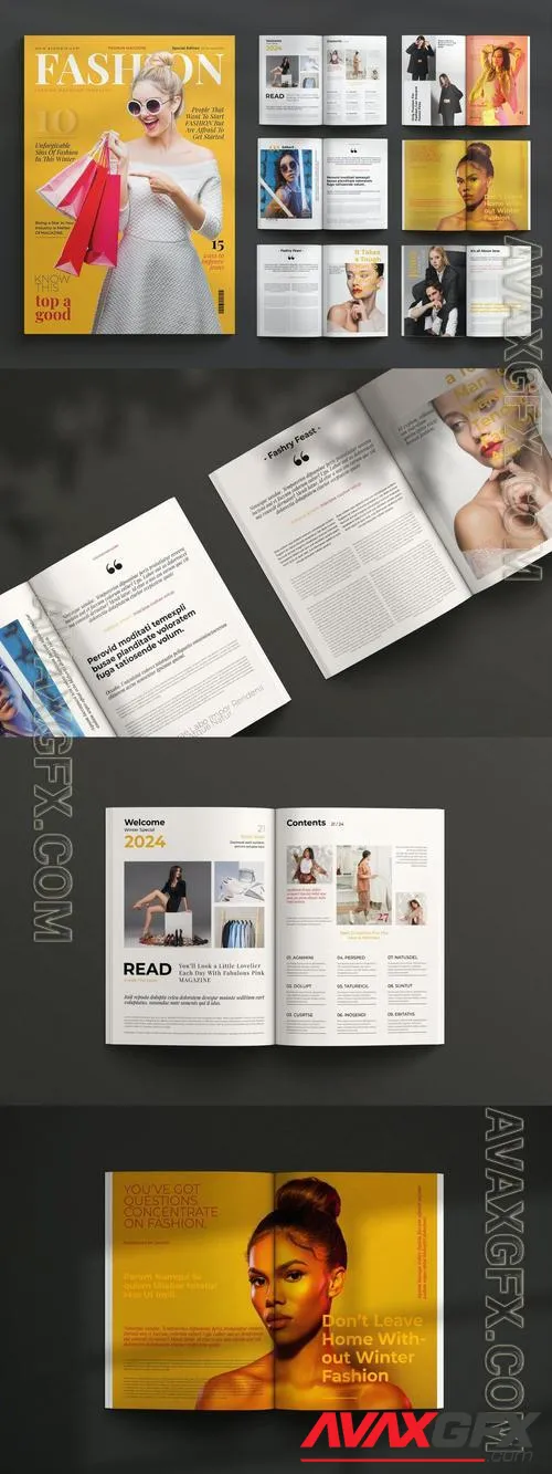 Fashion Magazine Template