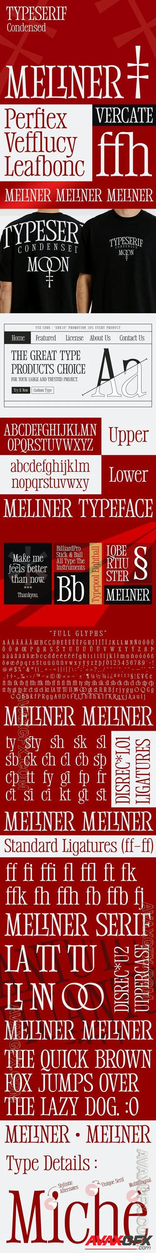 Meliner Font