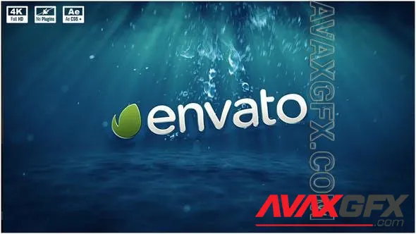 Underwater Logo Animation 50818200 Videohive
