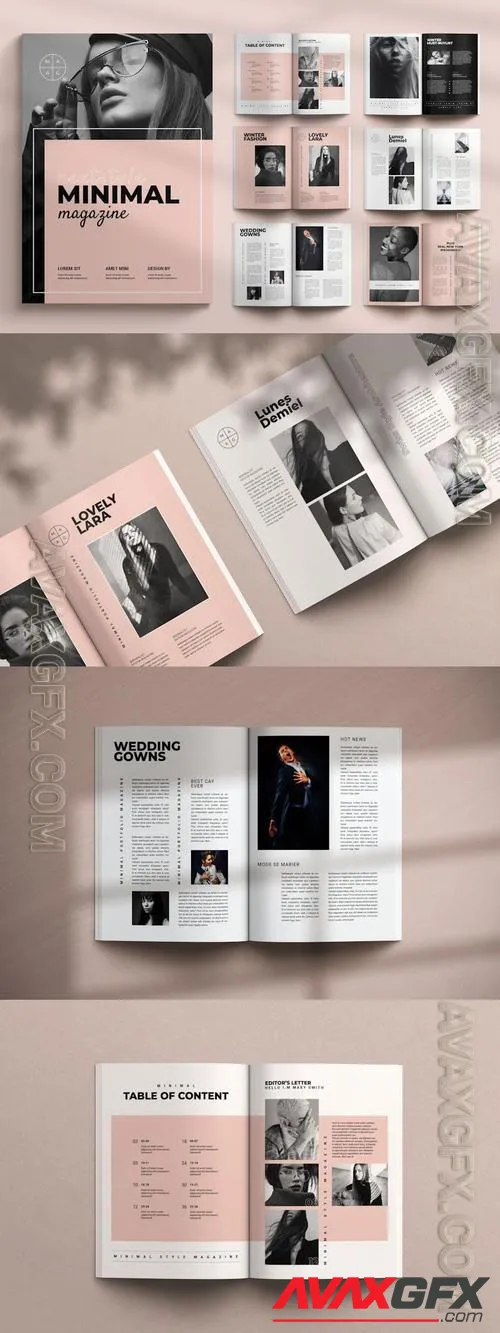 Minimal Magazine Template