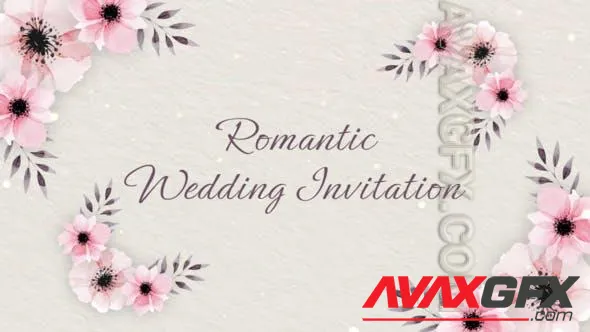 Romantic Wedding Invitation 50620825 Videohive
