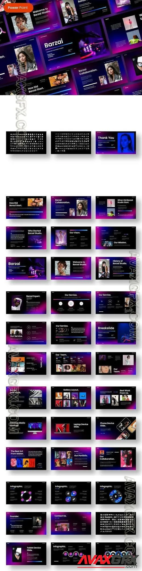 Barzai - Business PowerPoint Template