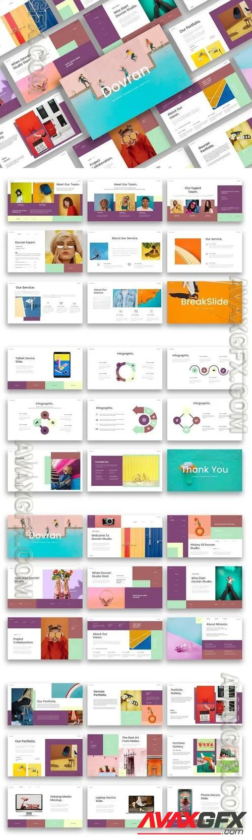 Dovran - Business PowerPoint Template