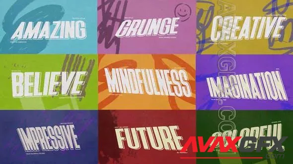 Grunge Titles Pack CZ4WX8U Videohive