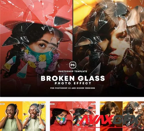 Broken Glass Effectv - MFQ3JRF