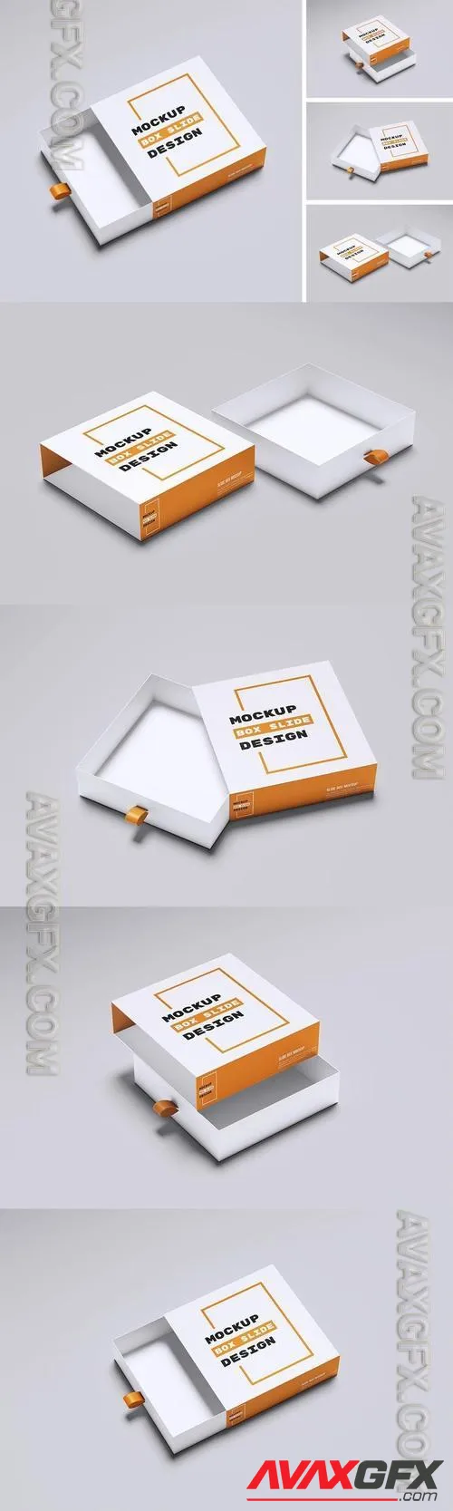 Slide Box Mockup