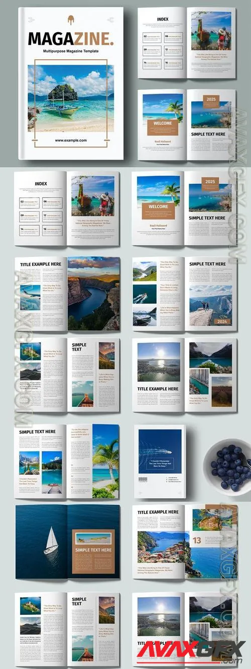 Multipurpose Magazine Template