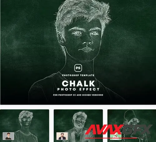 Chalk Photo Effect - U7LUL8D