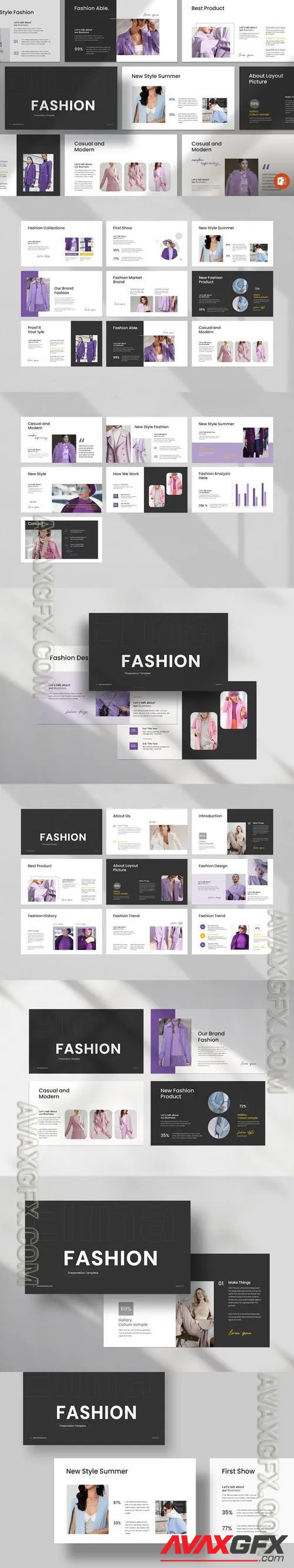 Fashion PowerPoint Presentation Template