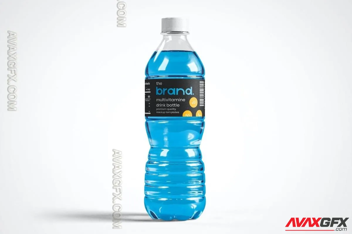 Plastic Bottle Mockup