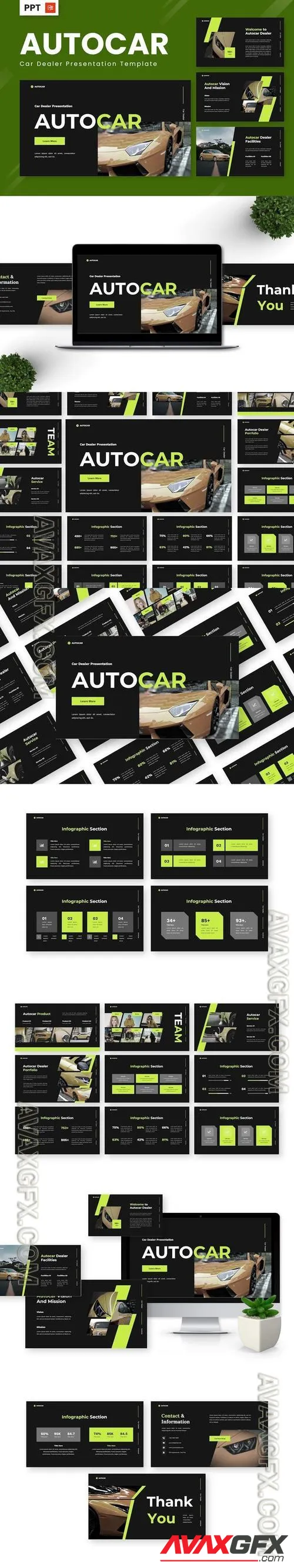 Autocar - Car Dealer Powerpoint Templates