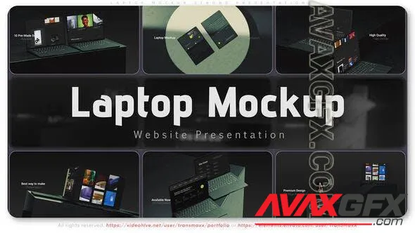 Laptop Mockup Strong Presentation 50539237 Videohive