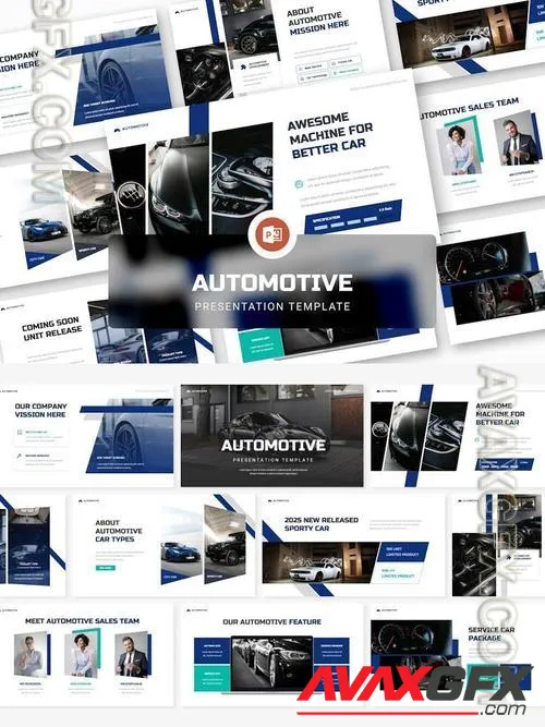 Automotive Presentation Template PowerPoint