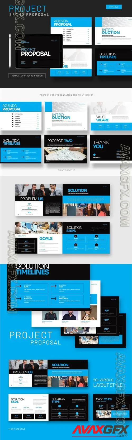 Project Proposal Guideline Creative Template