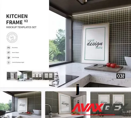 Kitchen Frame vol.01 - Mockups - 91954173