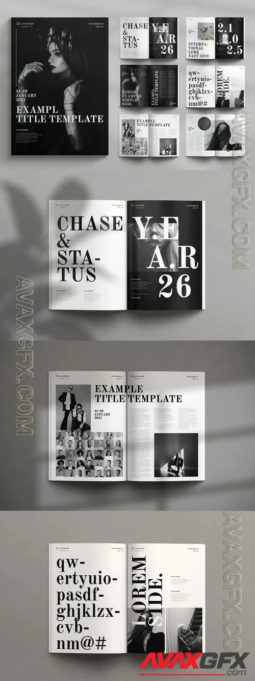 Fashion Magazine Template