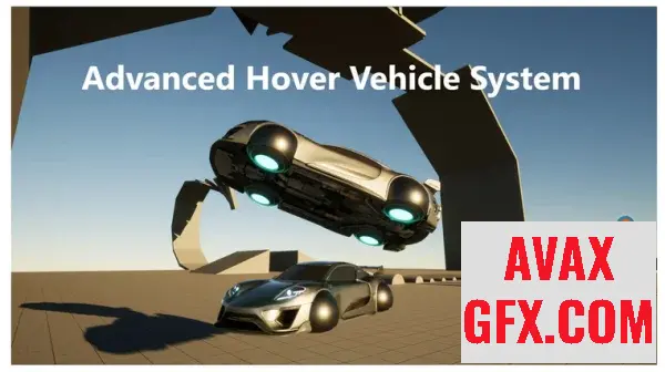 Unreal Engine Asset - Advanced Hover Vehicle System v1.0 (5.3)
