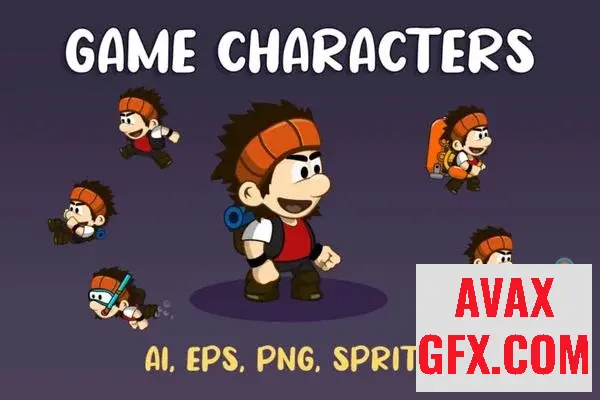 Unity Asset - Animated Boy Character Sprite Pack