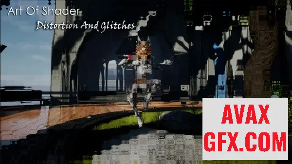 Unreal Engine Asset - Art Of Shader - Distortion And Glitches v4.x, 5.x