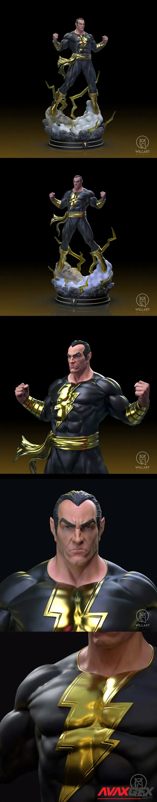 Black Adam – 3D Print