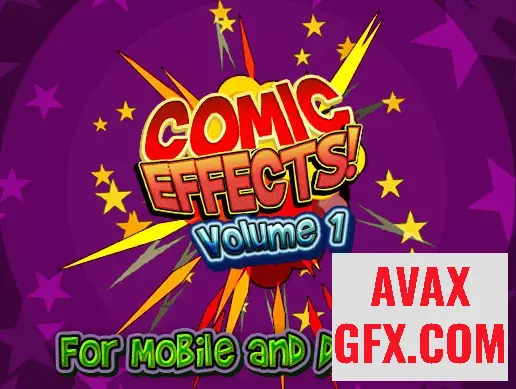 Unity Asset - Comic Effects Volume 1 v1.0