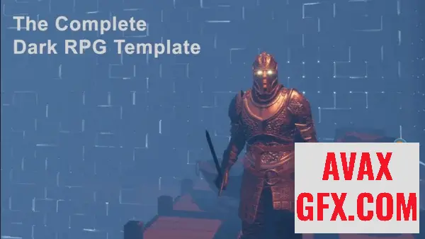 Unreal Engine Asset - Complete Dark RPG Template v5.1-5.2