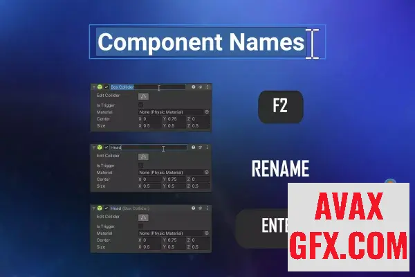 Unity Asset - Component Names v1.0.7