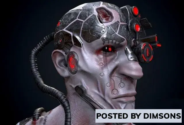 Robots Cyber mutant  - 3D Model