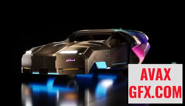 Unreal Engine Asset - Cyberpunk Gigapack Vehicle Bundle v5.0+