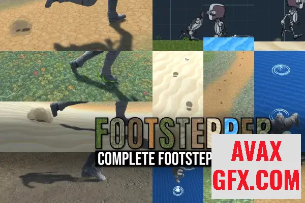 Unity Asset - Footstepper: Complete Footstep Solution v1.8.0