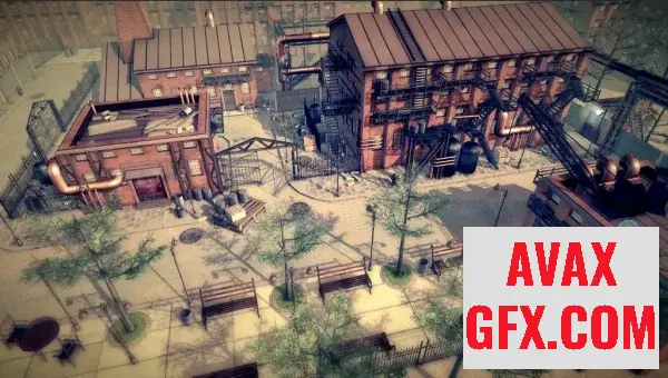 Unity Asset - Industrial City Pack v1.2.1