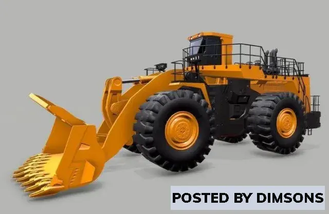 Industrial Vehicle Loader - 3D Model
