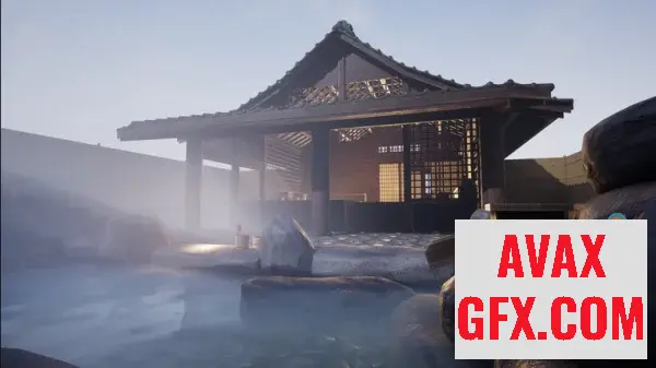 Unreal Engine Asset - Japanese Onsen v4.26+