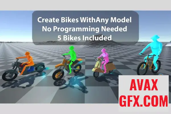 Unity Asset - Motorbike Physics Tool v1.5.6