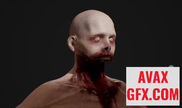 Unreal Engine Asset - Mutant Vampire Zombie v4.25+