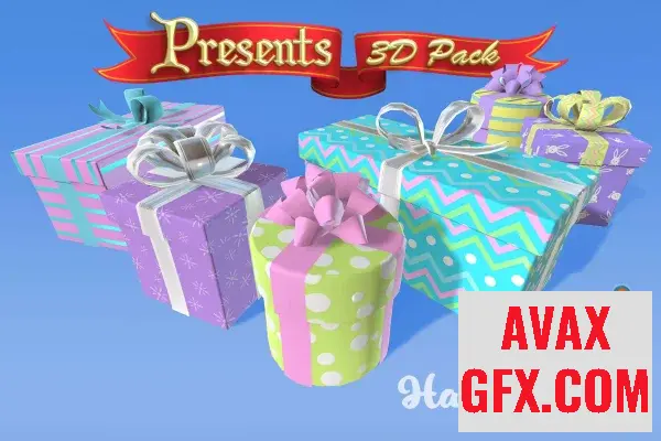 Unity Asset - Presents 3D Pack v1.5