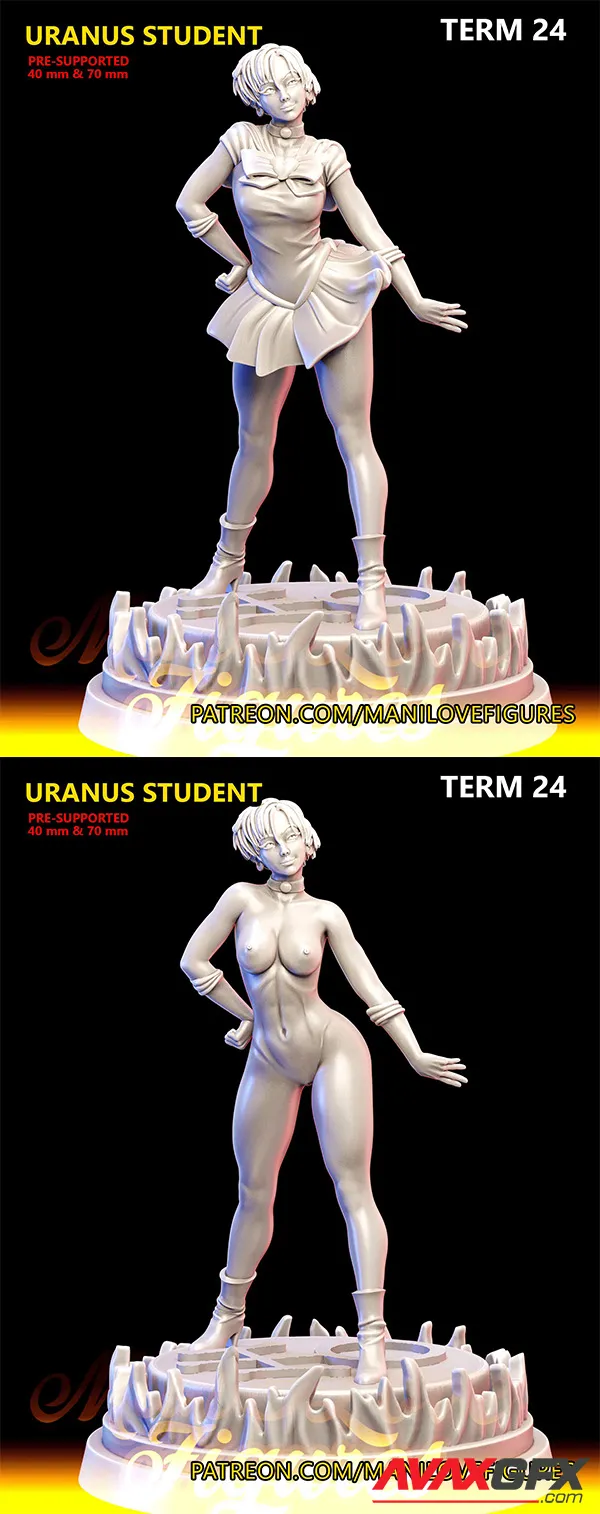 Sailor Uranus – 3D Print