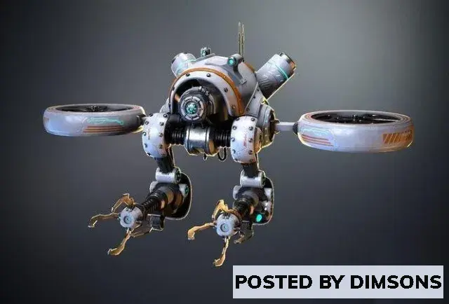 Aircraft Sci-fi drone 01 - 3D Model