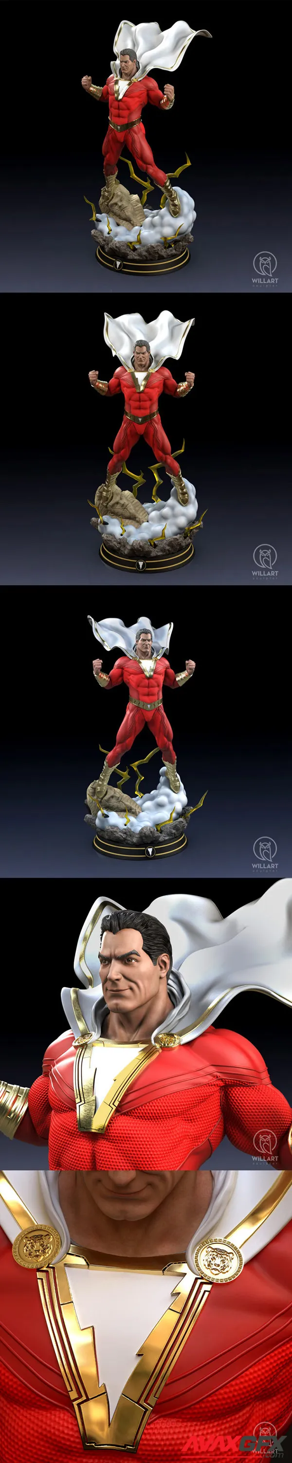 Shazam – 3D Print