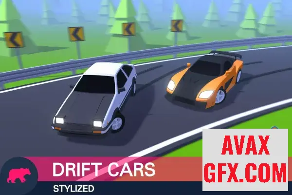 Unity Asset - STYLIZED: Complete Drift Cars v1.1.0