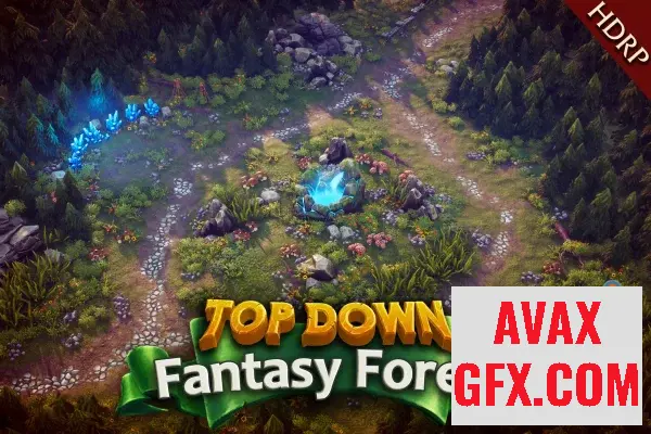 Unity Asset - Top Down - Fantasy Forest (HDRP)