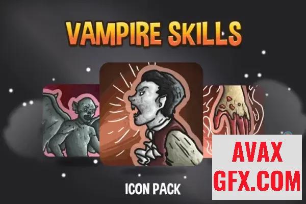 Vampire Skills Icon Pack