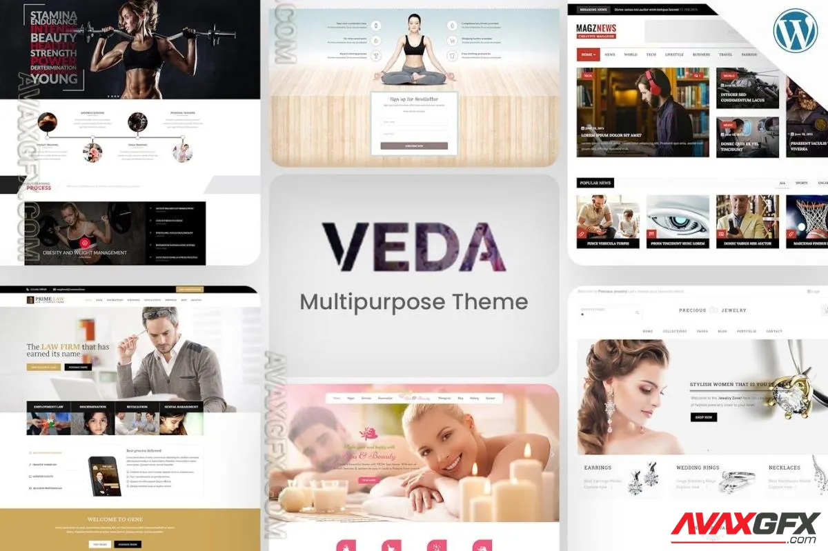 VEDA - MultiPurpose WordPress Theme