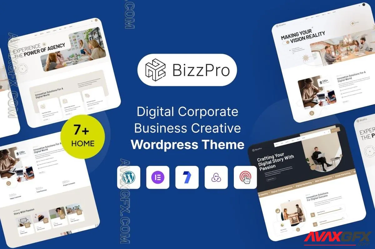 Bizzpro Digital Business Creative WordPress