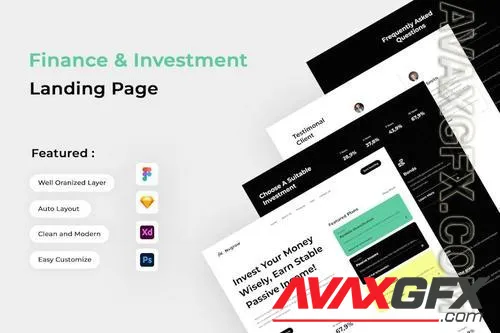 Finance & Investment Landing Page