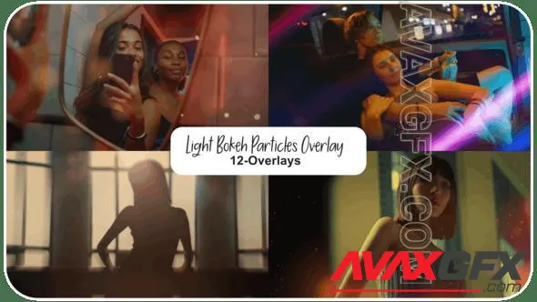Light Bokeh Particles Overlay 51218820 Videohive