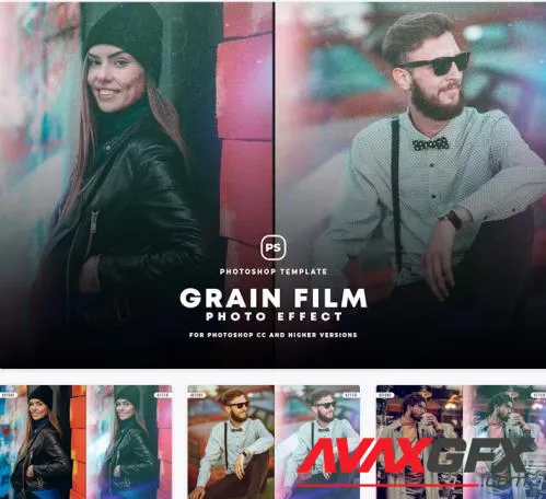 Grain Film Photo Effect - D2J3RCA